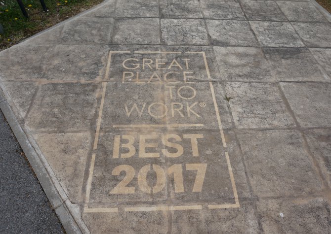 Great Place To Work 2017 ! Mars 2017 - 800 personnes