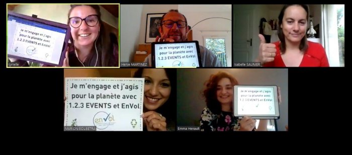 Get involved in an ecological approach? 1.2.3 EVENTS says YES and takes "EnVol" flight! Get involved in an ecological approach? 1.2.3 EVENTS says YES and takes "EnVol" flight!