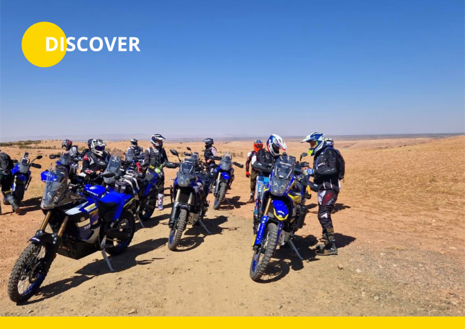 Sjour moto Yamaha au Maroc