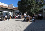 Conviviality, Sun, Wine and "Pond of thau", all ingredients to live a beautiful day in Marseillan - October 2016 - 35 persons