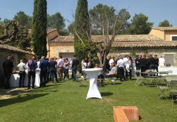 Sun and Conviviality at Pic Saint Loup - April 2019, 50 people